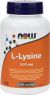 NOW L-Lysine 500mg 250 capsules